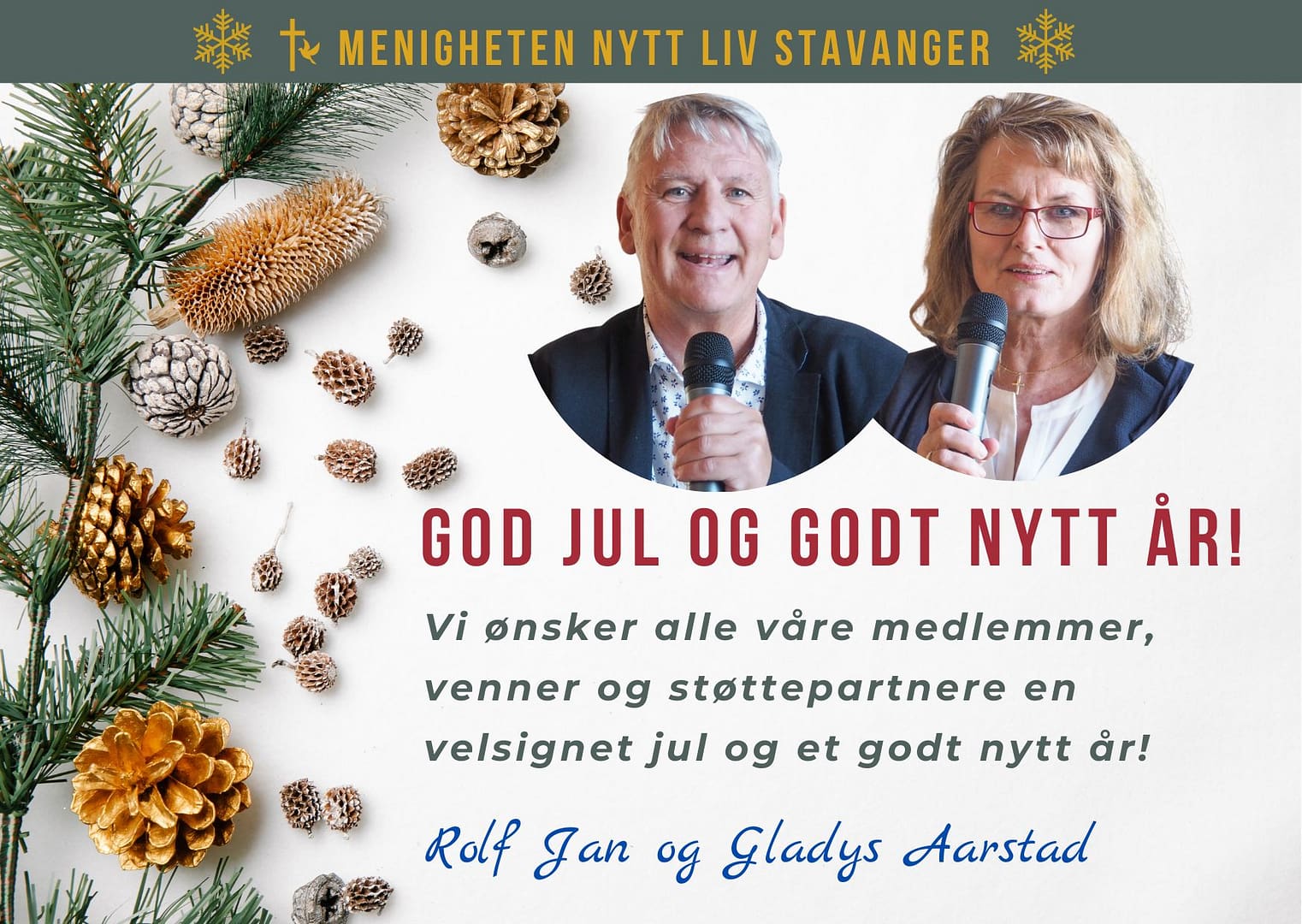 Julekort 2022 Menigheten Nytt Liv Stavanger