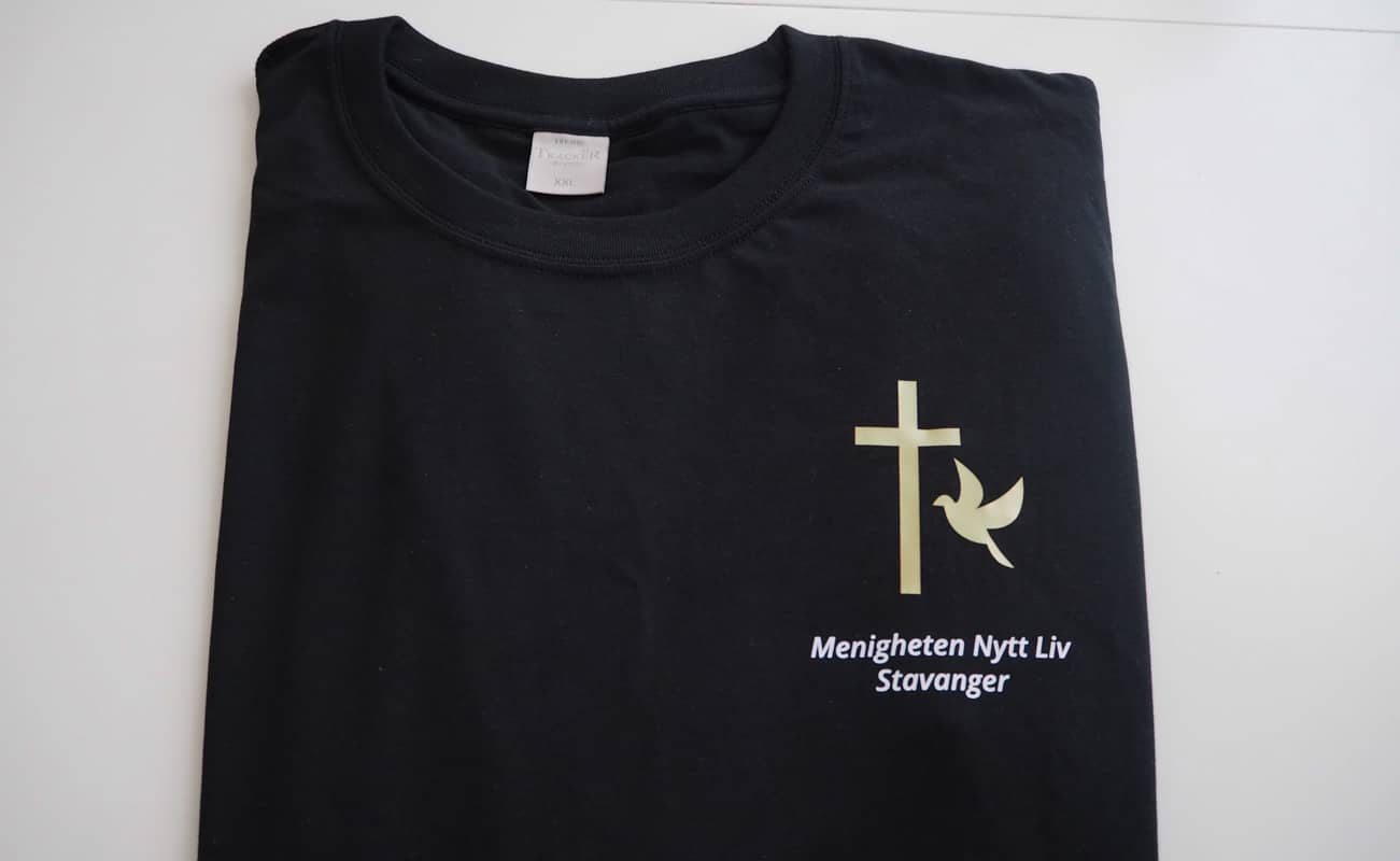 T-skjorte Menighteten Nytt Liv Stavanger